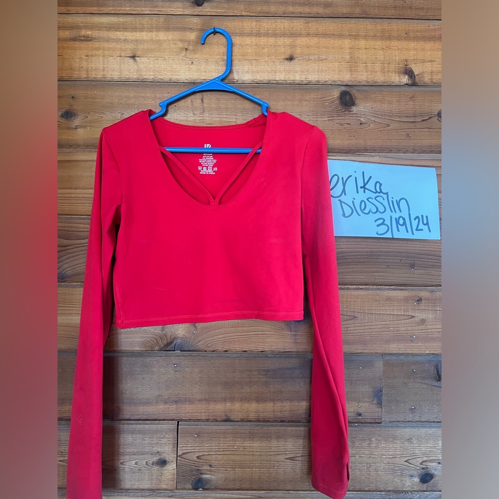 Buffbunny Red Cross long sleeve shirt